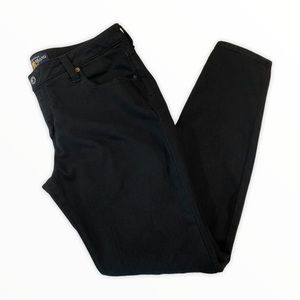 Lucky Brand Black Ginger Skinny Ankle Jeans Sz 14W